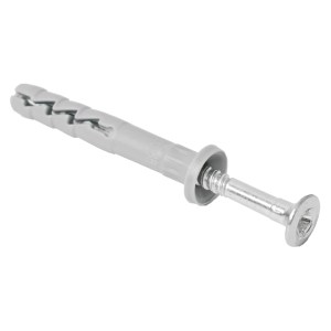 Rawlplug Nyl Hammer-In Fixing 5X35mm+ Cyl Head X8000 Per Box Rawlplug Nyl Hammer-In Fixing 5X35mm+ Cyl Head X8000 Per Box