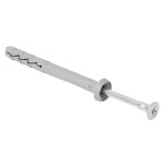 Rawlplug Nyl Hammer-In Fixing 6X60mm+ Cyl Head X3000 Per Box Rawlplug Nyl Hammer-In Fixing 6X60mm+ Cyl Head X3000 Per Box