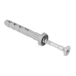 Rawlplug Nyl Hammer-In Fixing 6X40mm+ Cyl Head X5000 Per Box Rawlplug Nyl Hammer-In Fixing 6X40mm+ Cyl Head X5000 Per Box