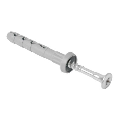 Rawlplug Nyl Hammer-In Fixing 6X40mm+ Cyl Head X5000 Per Box Rawlplug Nyl Hammer-In Fixing 6X40mm+ Cyl Head X5000 Per Box