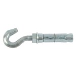 Rawlplug Hook Bolt M10X120mm X25 -Box Rawlplug Hook Bolt M10X120mm X25 -Box