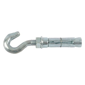 Rawlplug Hook Bolt M10X120mm X25 -Box Rawlplug Hook Bolt M10X120mm X25 -Box