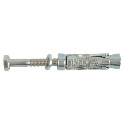 Rawlplug Rawlbolt M6X85X40mm X50-Box (12mm Hole) Rawlplug Rawlbolt M6X85X40mm X50-Box (12mm Hole)