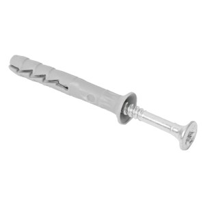 Rawlplug Nyl Hammer-In Fixing 5X35mm+ Csk Head X8000 Per Box Rawlplug Nyl Hammer-In Fixing 5X35mm+ Csk Head X8000 Per Box
