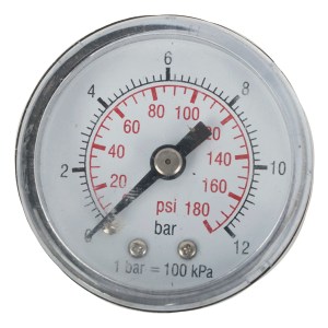 Gav Pressure Gauge 40mm 1/8 Rear Packaged Gav Pressure Gauge 40mm 1/8 Rear Packaged