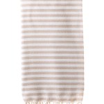 Turkish Bath / Beach Towel (100% Cotton) – SUD – Sand & Cream (100x180cm) Turkish Bath / Beach Towel (100% Cotton) – SUD – Sand & Cream (100x180cm)