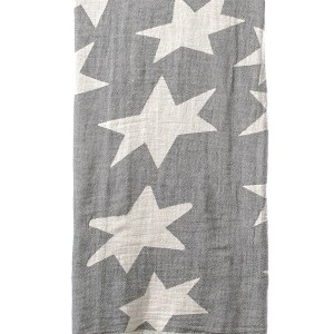 Turkish Bath / Beach Towel (100% Cotton) – Star – Grey (100x180cm) Turkish Bath / Beach Towel (100% Cotton) – Star – Grey (100x180cm)