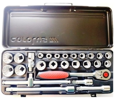 Carolus (BY Gedore) 1/2″ Socket Set in Metal Casing- 26 Piece Carolus (BY Gedore) 1/2″ Socket Set in Metal Casing- 26 Piece
