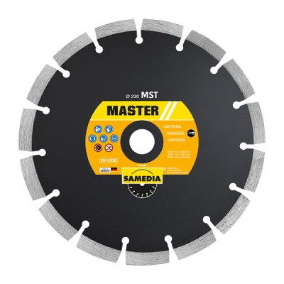 Samedia Diamond Blade 230mm Segmented Ind Multi Purpose Master Mst Samedia Diamond Blade 230mm Segmented Ind Multi Purpose Master Mst
