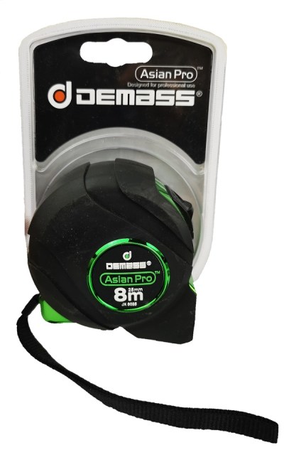Waldo Demass – Tape Measure – (8m x 25mm) Waldo Demass – Tape Measure – (8m x 25mm)