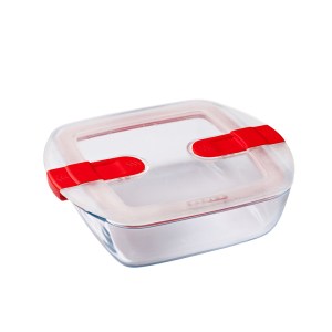 Pyrex Cook & Heat Square Roaster with lid 20x17cm Pyrex Cook & Heat Square Roaster with lid 20x17cm