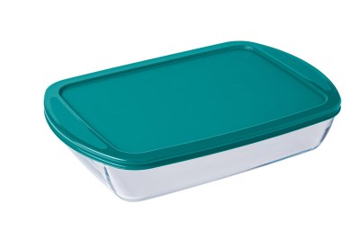 Pyrex Cook & Store Rect. Roaster with plastic lid 4.5lt Pyrex Cook & Store Rect. Roaster with plastic lid 4.5lt