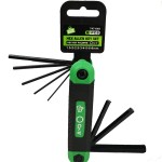 Waldo – Hex Allen Key Set – 8 in 1 Portable Key Wrench (Hexagon) Waldo – Hex Allen Key Set – 8 in 1 Portable Key Wrench (Hexagon)