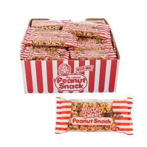 Mister Sweets – Peanut Brittle Bar – 50g – 15 Pack Mister Sweets – Peanut Brittle Bar – 50g – 15 Pack
