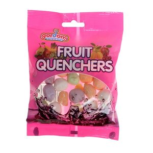 Gordons Sweets – Assorted Sweet Candy – Fruit Quenchers – 90g – 12 Pack Gordons Sweets – Assorted Sweet Candy – Fruit Quenchers – 90g – 12 Pack
