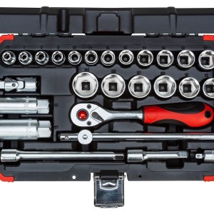 Gedore Red 3/8 Inch Socket Set – 26 Piece Gedore Red 3/8 Inch Socket Set – 26 Piece