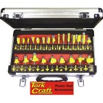 Tork Craft Router Bit Set 24 Piece 1/2″ Shank Aluminium Case Tork Craft Router Bit Set 24 Piece 1/2″ Shank Aluminium Case