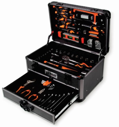 Kendo – 109 Piece Complete Tool Set – Including Strong Aluminium Case Kendo – 109 Piece Complete Tool Set – Including Strong Aluminium Case