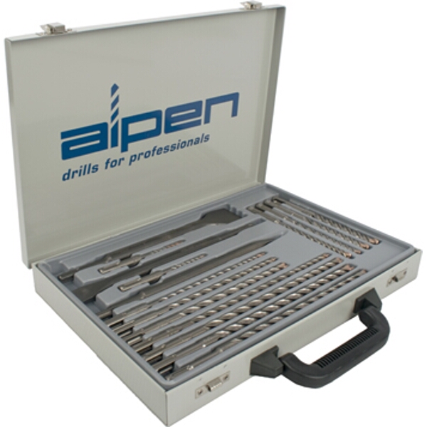 Alpen Force X Sds-Plus Kit 16 16 Pcs. Drills 110Mm 5-6 160Mm 6-8-10-12 210M Alpen Force X Sds-Plus Kit 16 16 Pcs. Drills 110Mm 5-6 160Mm 6-8-10-12 210M
