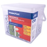 Rawlplug Nyl & Metal Mix For Drywll+Screws X400-Tub Rawlplug Nyl & Metal Mix For Drywll+Screws X400-Tub