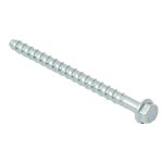 Rawlplug Concrete Screwbolt M14 17x80mm Hex Flange Zinc Fl x20-Box Rawlplug Concrete Screwbolt M14 17x80mm Hex Flange Zinc Fl x20-Box