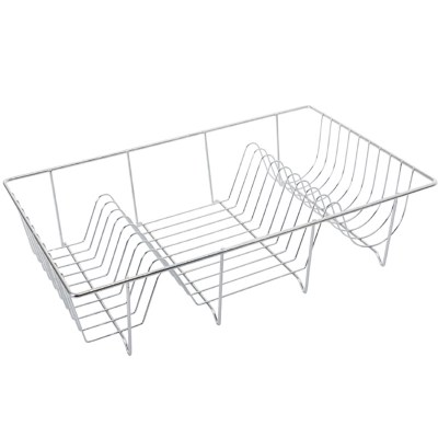 Bulk Pack x 2 Dish Rack Chrome Plated – 47x29x10cm Bulk Pack x 2 Dish Rack Chrome Plated – 47x29x10cm