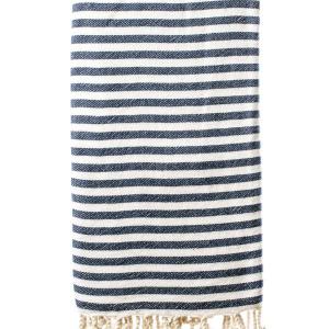 Turkish Bath / Beach Towel (100% Cotton) – SUD Range (100x180cm) – Navy Turkish Bath / Beach Towel (100% Cotton) – SUD Range (100x180cm) – Navy
