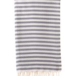 Turkish Bath / Beach Towel (100% Cotton) – SUD Range (100x180cm) – Grey Turkish Bath / Beach Towel (100% Cotton) – SUD Range (100x180cm) – Grey