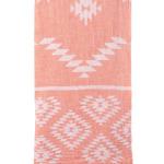 Turkish Bath / Beach Towel (100% Cotton) – Kelim Pink (95x175cm) – Coral Turkish Bath / Beach Towel (100% Cotton) – Kelim Pink (95x175cm) – Coral