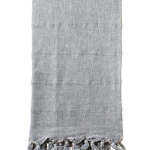 Turkish Bath / Beach Towel (100% Cotton) – Stonewashed Range (85x160cm) – Light Grey Turkish Bath / Beach Towel (100% Cotton) – Stonewashed Range (85x160cm) – Light Grey