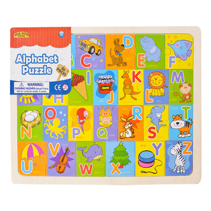 Alphabet Jigsaw Puzzle – 26 Piece Alphabet Jigsaw Puzzle – 26 Piece