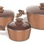 Bennett Read Copper & Rock Non-Stick 6pc Pot Set Bennett Read Copper & Rock Non-Stick 6pc Pot Set