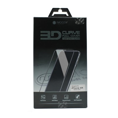 Mocoll 3D Curve Tempered Glass Full Cover Screen Protector iPhone XR Mocoll 3D Curve Tempered Glass Full Cover Screen Protector iPhone XR