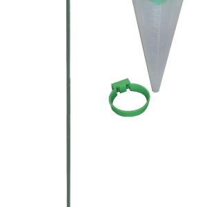 MTS Rain Gauge PVC 100mm With Metal Stand MTS Rain Gauge PVC 100mm With Metal Stand