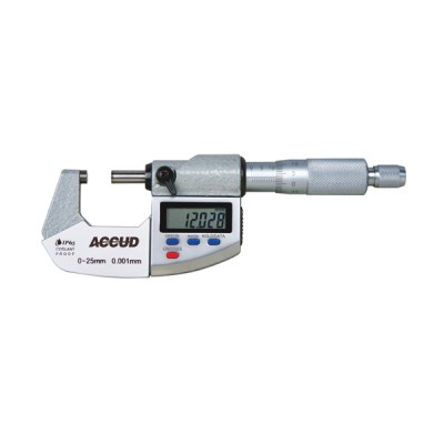 ACCUD Digital Outside Micrometer Ip65 0-25mm ACCUD Digital Outside Micrometer Ip65 0-25mm
