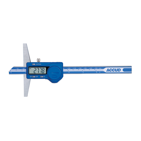 ACCUD Digital Depth Gauge 0-200mm/0-8″ ACCUD Digital Depth Gauge 0-200mm/0-8″