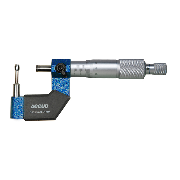 ACCUD Cylindrical Anvil Tube Micrometer 8X1.8mm 0-25mm ACCUD Cylindrical Anvil Tube Micrometer 8X1.8mm 0-25mm