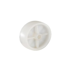 Tradequip – White Polypropylene Loose Wheel 50mm Tradequip – White Polypropylene Loose Wheel 50mm
