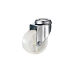 Tradequip – White Polypropylene Castor – Bolt Hole Swivel 50mm Tradequip – White Polypropylene Castor – Bolt Hole Swivel 50mm