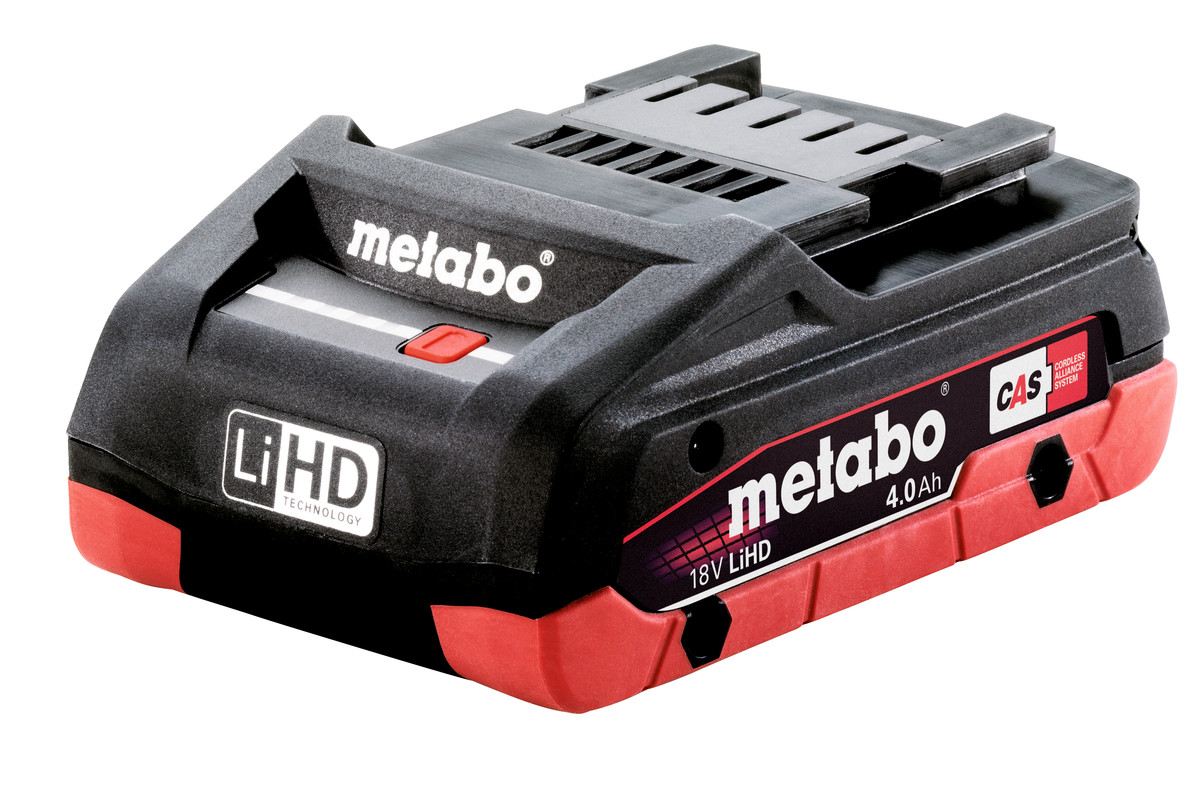 Metabo – Battery Pack LiHD 18 V – 4.0 Ah (625367000) Metabo – Battery Pack LiHD 18 V – 4.0 Ah (625367000)