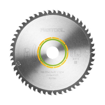 FESTOOL FINE TOOTH SAW BLADE 210X2,4X30 W52 493199 FESTOOL FINE TOOTH SAW BLADE 210X2,4X30 W52 493199