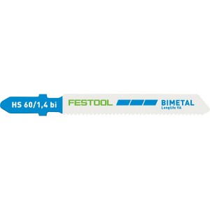 FESTOOL JIGSAW BLADE HS 60/1,4 BI VA/5 490181 FESTOOL JIGSAW BLADE HS 60/1,4 BI VA/5 490181