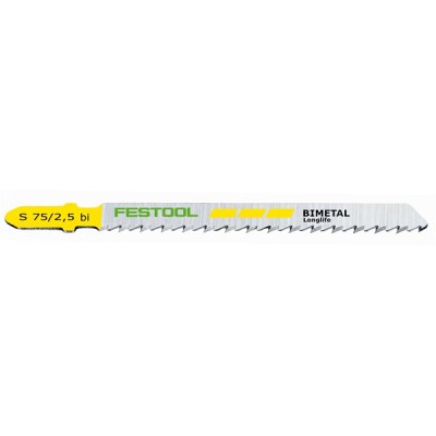 FESTOOL JIGSAW BLADE HS 75/2,5 BI/5 490178 FESTOOL JIGSAW BLADE HS 75/2,5 BI/5 490178