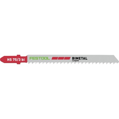 FESTOOL JIGSAW BLADE HS 75/3 BI/5 486554 FESTOOL JIGSAW BLADE HS 75/3 BI/5 486554