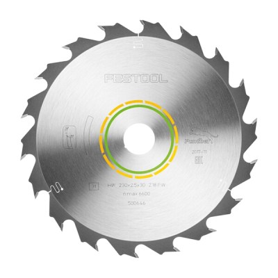 FESTOOL PANTHER SAW BLADE 230X2,5X30 PW18 500646 FESTOOL PANTHER SAW BLADE 230X2,5X30 PW18 500646