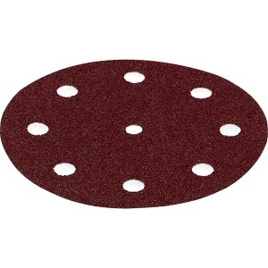 FESTOOL SANDING DISCS STF D125/8 P180 RU2/10 RUBIN 2 499107 FESTOOL SANDING DISCS STF D125/8 P180 RU2/10 RUBIN 2 499107