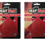 Matweld – Magnetic Welding Clamp 25Lbs (Pack of 2) Matweld – Magnetic Welding Clamp 25Lbs (Pack of 2)