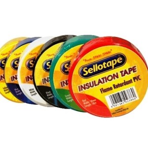 Sellotape – Insulation Tape 20m Multi Colour Sellotape – Insulation Tape 20m Multi Colour
