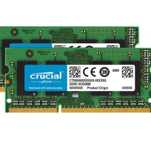 Crucial Mac 16GBKit (8GBx2) DDR3 1600Hz SO-DIMM Crucial Mac 16GBKit (8GBx2) DDR3 1600Hz SO-DIMM