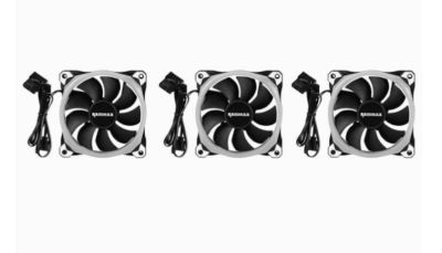 Raidmax 120mm 1200RPM ARGB Fan 3 Pack Raidmax 120mm 1200RPM ARGB Fan 3 Pack